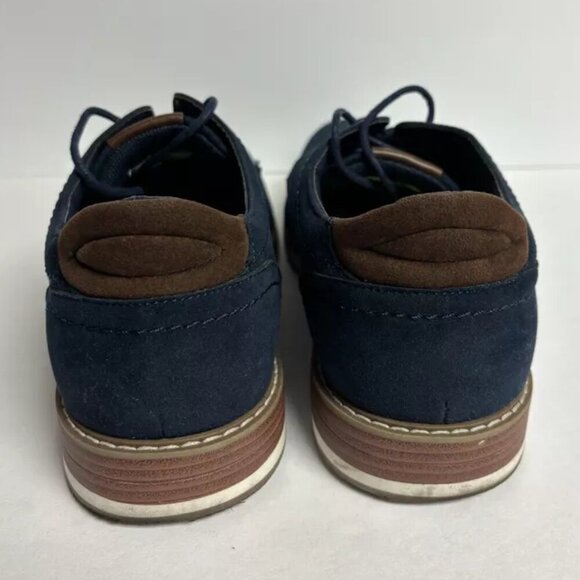 Vance Co Men’s Rutger Oxford Navy, Size 8.5 M main image 4